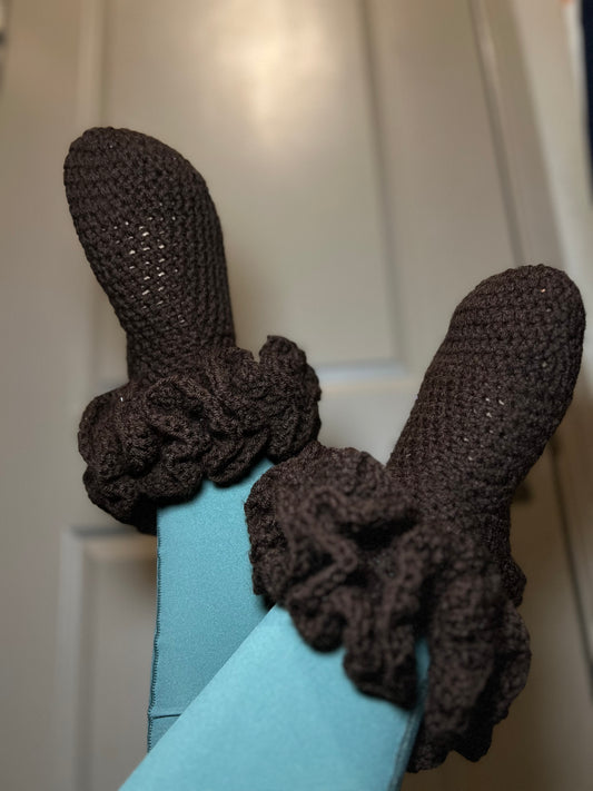 Double Ruffle Footies