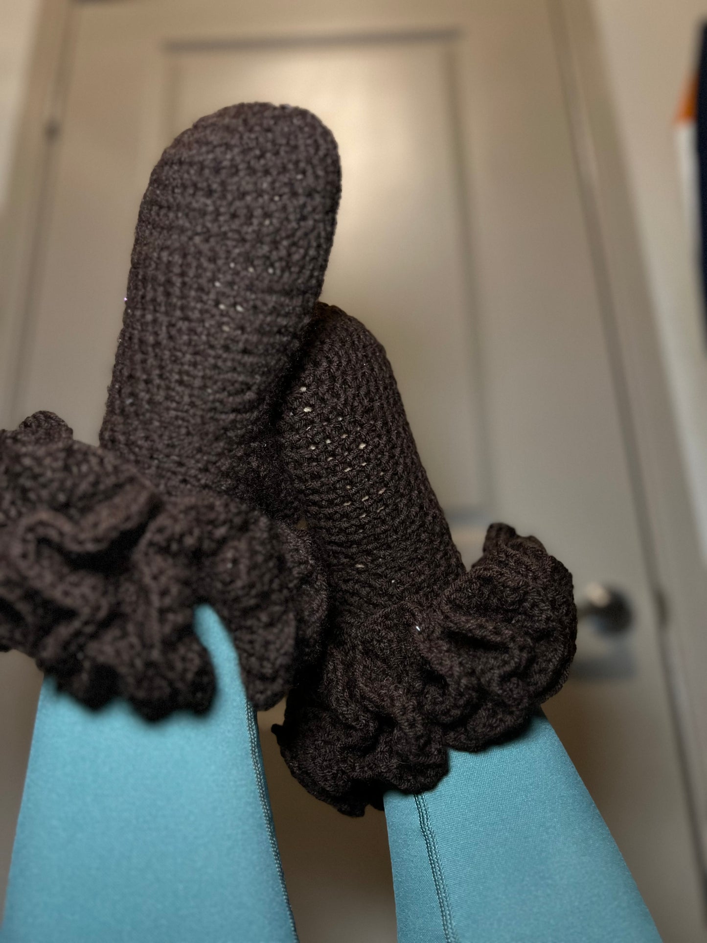 Double Ruffle Footies