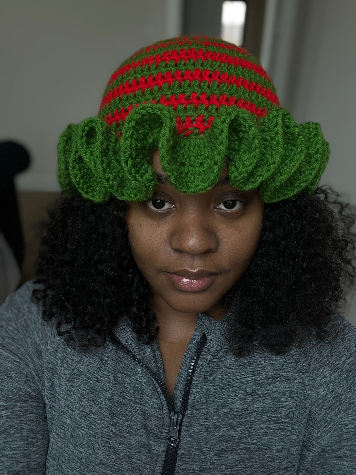 Christmas Wavy Ruffle